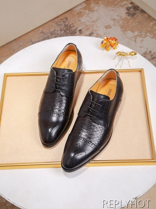 Louis Vuitton 2020 Mens Leather Oxford Shoes