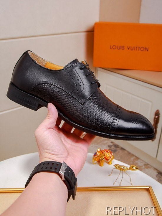 Louis Vuitton 2020 Mens Leather Oxford Shoes