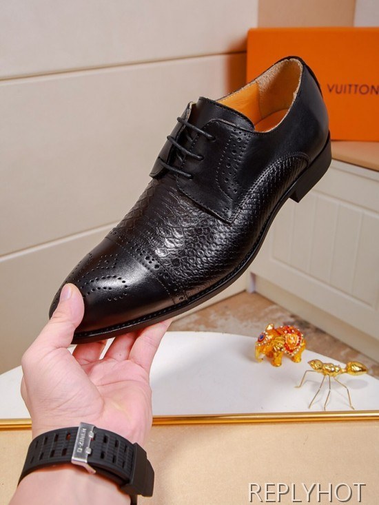 Louis Vuitton 2020 Mens Leather Oxford Shoes