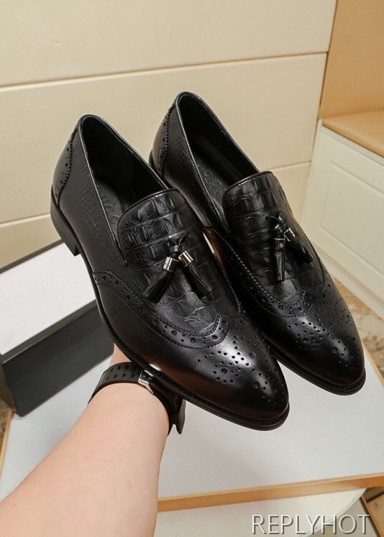 Gucci 2020 Mens Leather Shoes