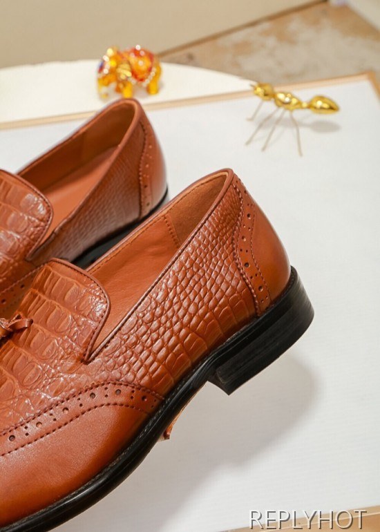 Gucci 2020 Mens Leather Shoes