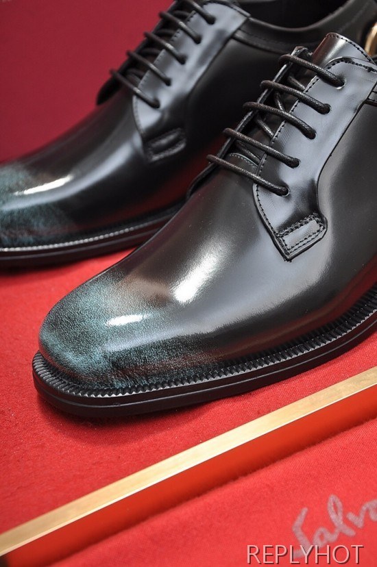 Ferragamo 2020 Mens Leather Oxford Shoes