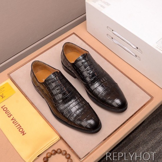 Louis Vuitton 2020 Mens Leather Oxford Shoes