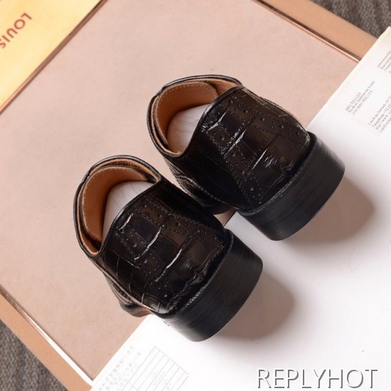 Louis Vuitton 2020 Mens Leather Oxford Shoes