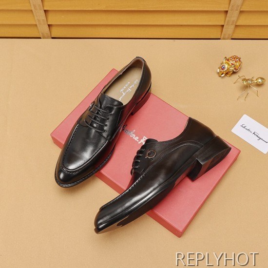 Ferragamo 2020 Mens Leather Oxford Shoes