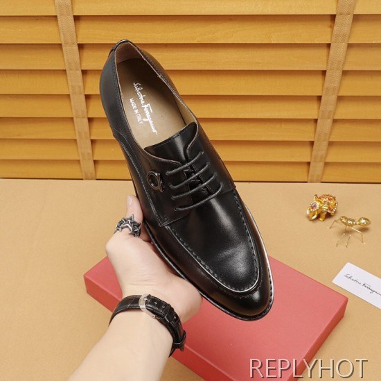Ferragamo 2020 Mens Leather Oxford Shoes