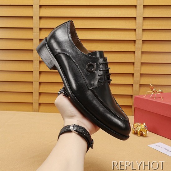Ferragamo 2020 Mens Leather Oxford Shoes