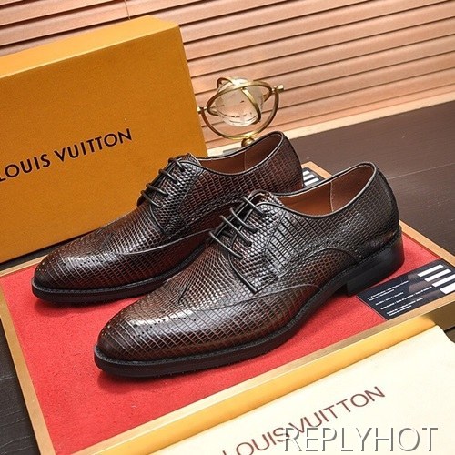 Louis Vuitton 2020 Mens Leather Oxford Shoes