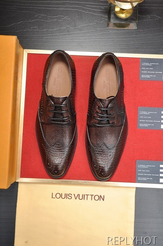 Louis Vuitton 2020 Mens Leather Oxford Shoes