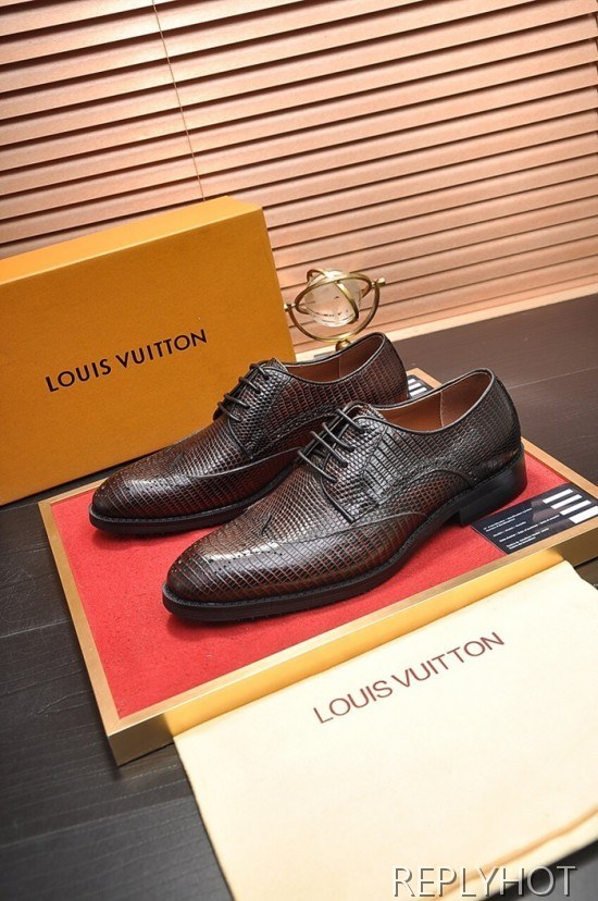 Louis Vuitton 2020 Mens Leather Oxford Shoes