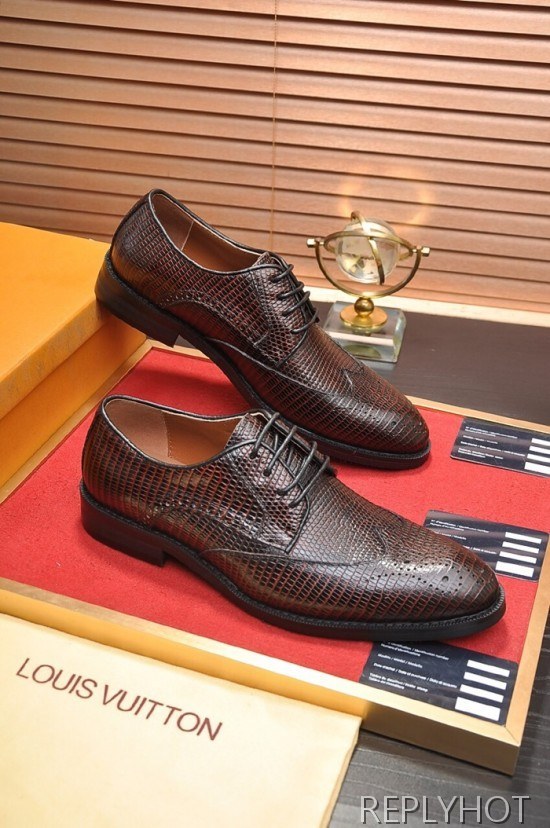 Louis Vuitton 2020 Mens Leather Oxford Shoes