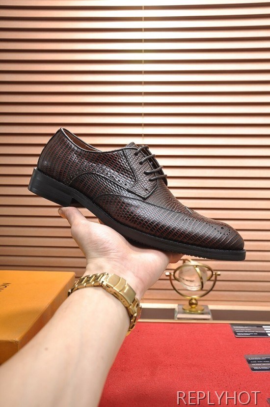 Louis Vuitton 2020 Mens Leather Oxford Shoes