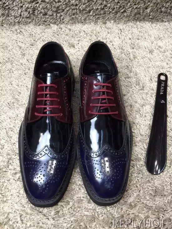 프라다 15/16 남성용 구두 PR230, 3가지 색상, ONE