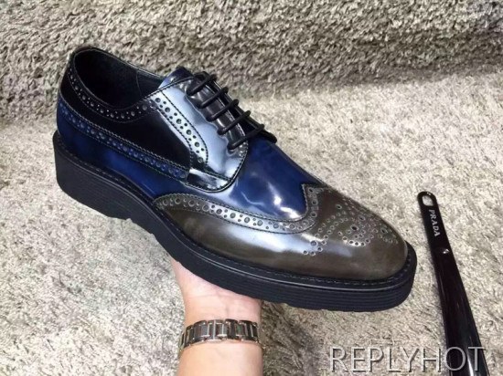 프라다 15/16 남성용 구두 PR230, 3가지 색상, ONE