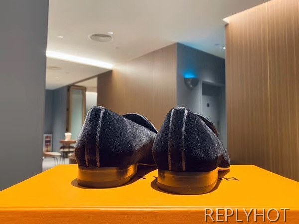 루이비통 2020 LV 윙 와펜 스웨이드 로퍼