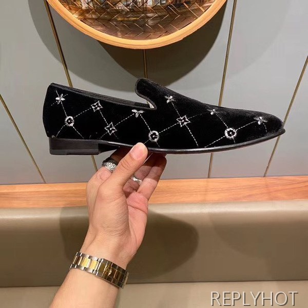 루이비통 2020 모노그램 스티치 퀄팅 로퍼