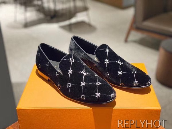 루이비통 2020 모노그램 스티치 퀄팅 로퍼