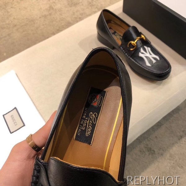 구찌 2020 뉴에라 와펜 홀스핏로퍼