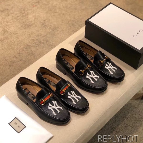 구찌 2020 뉴에라 와펜 홀스핏로퍼