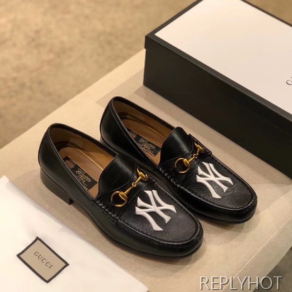 구찌 2020 뉴에라 와펜 홀스핏로퍼