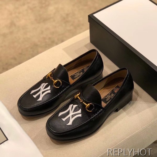 구찌 2020 뉴에라 와펜 홀스핏로퍼