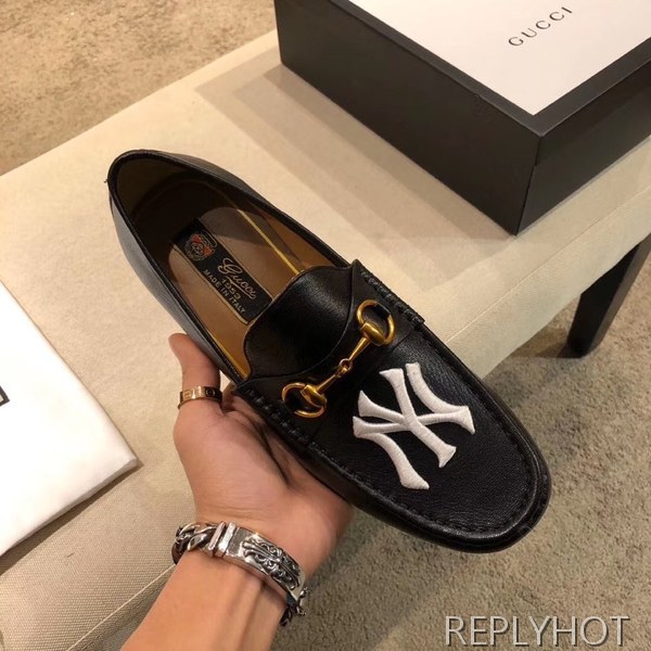 구찌 2020 뉴에라 와펜 홀스핏로퍼