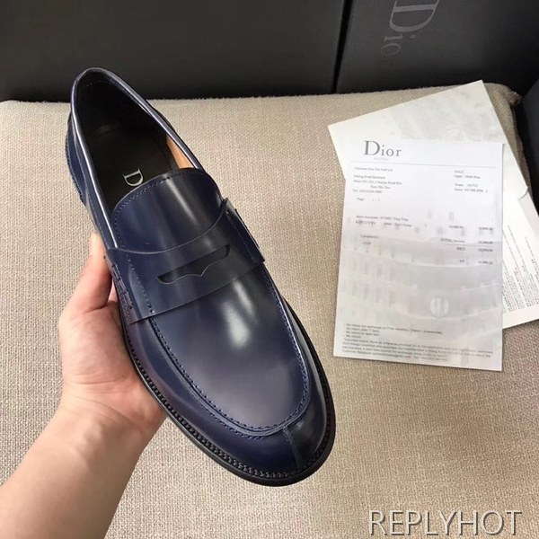 디올 2020 네이비 페니로퍼