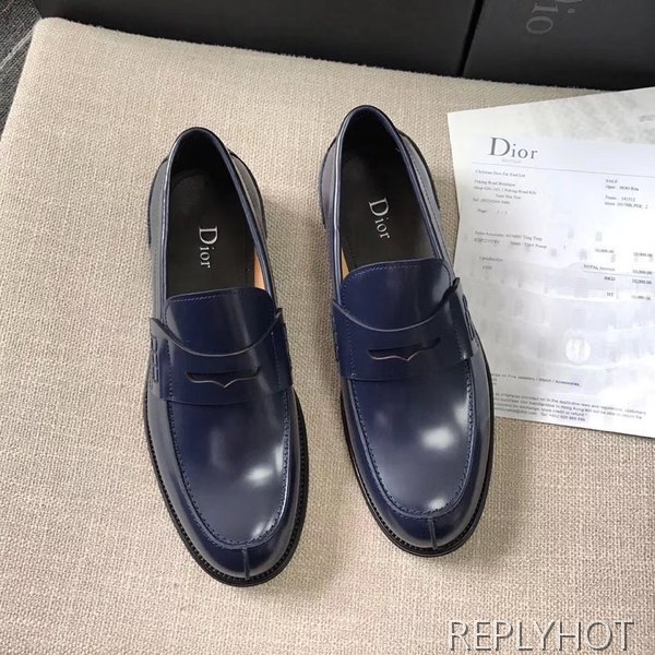 디올 2020 네이비 페니로퍼