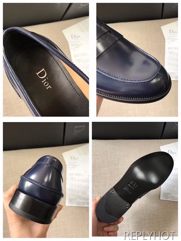 디올 2020 네이비 페니로퍼