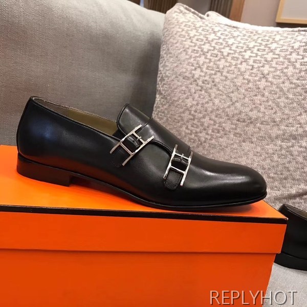 에르메스 2020 H버클 몽크스트랩 로퍼