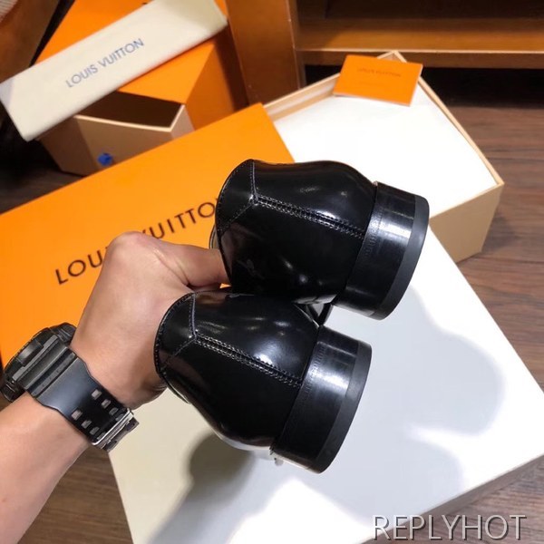 루이비통 2020 모노그램 프린팅 클럽 로퍼슈즈