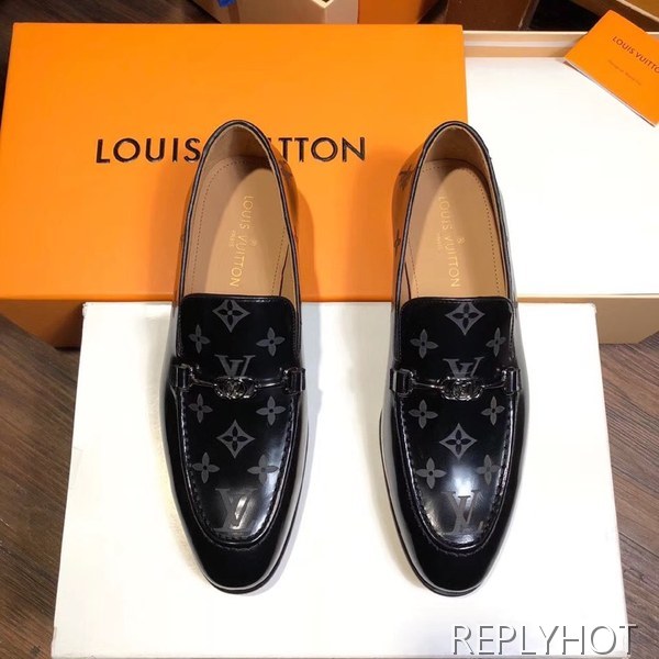 루이비통 2020 모노그램 프린팅 클럽 로퍼슈즈