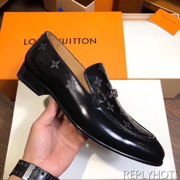 루이비통 2020 모노그램 프린팅 클럽 로퍼슈즈