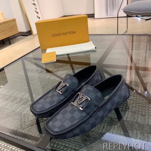 루이비통 2020 다미에 Lv버클 드라이빙슈즈
