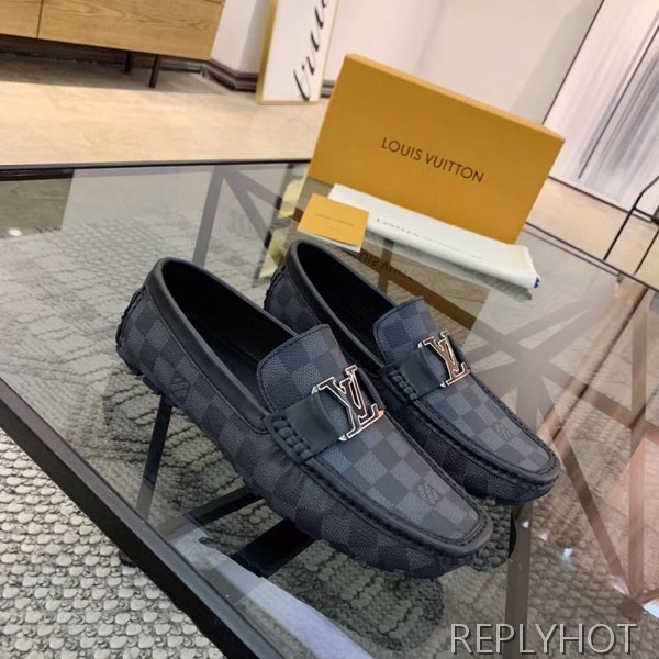 루이비통 2020 다미에 Lv버클 드라이빙슈즈
