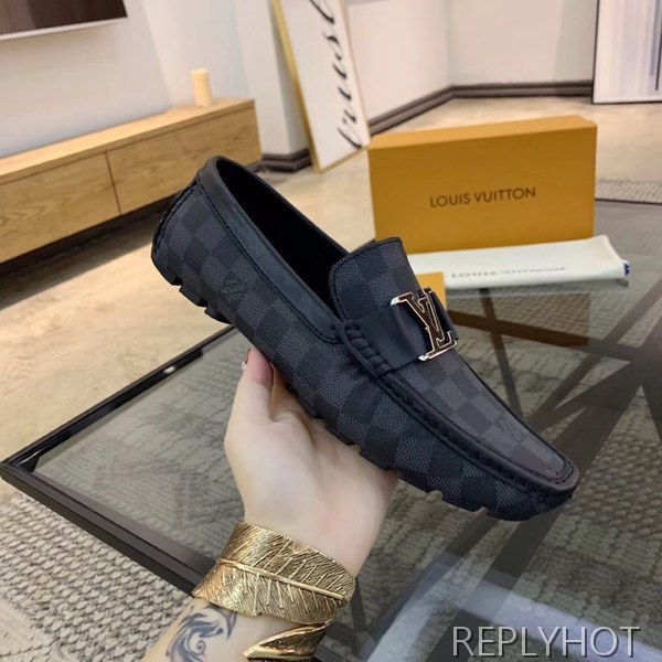 루이비통 2020 다미에 Lv버클 드라이빙슈즈