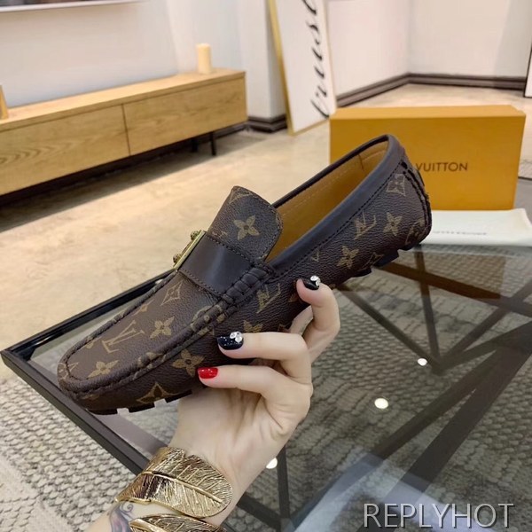 루이비통 2020 모노그램 버클핀 드라이빙슈즈
