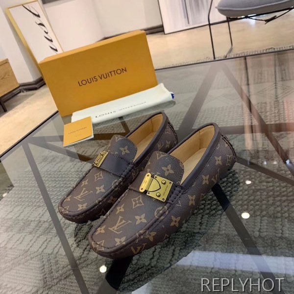 루이비통 2020 모노그램 버클핀 드라이빙슈즈