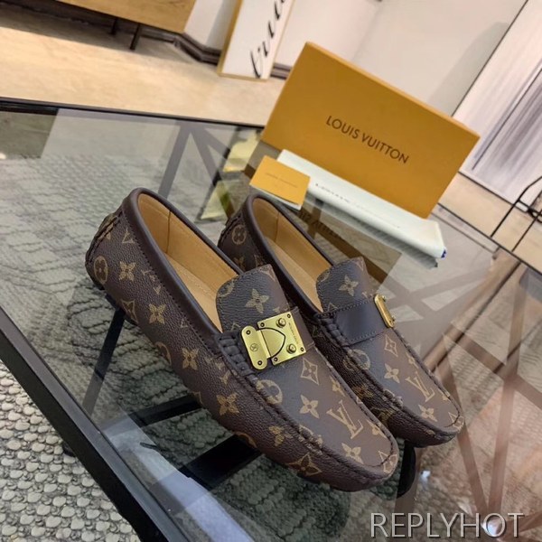 루이비통 2020 모노그램 버클핀 드라이빙슈즈