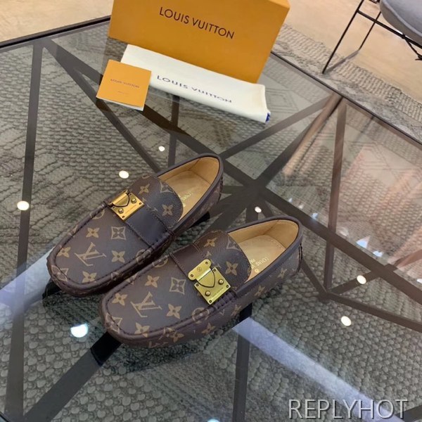 루이비통 2020 모노그램 버클핀 드라이빙슈즈