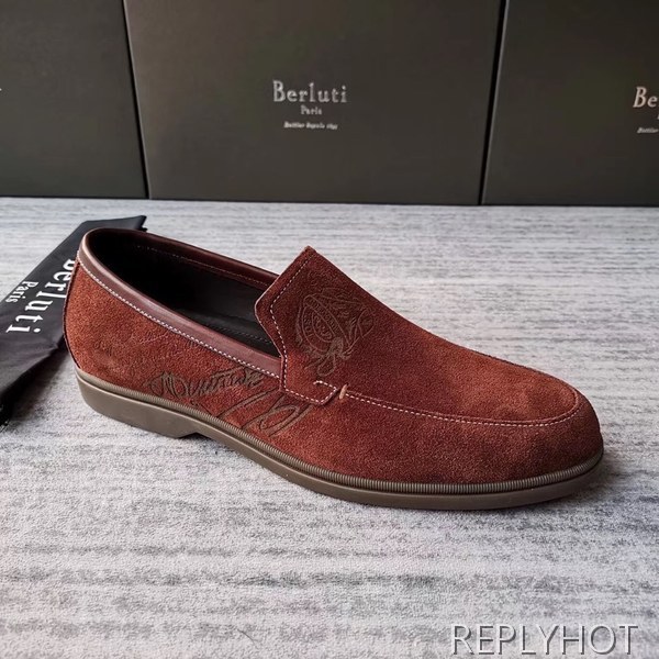 벨루티 2020 라티튜드 스크립토 스웨이드로퍼