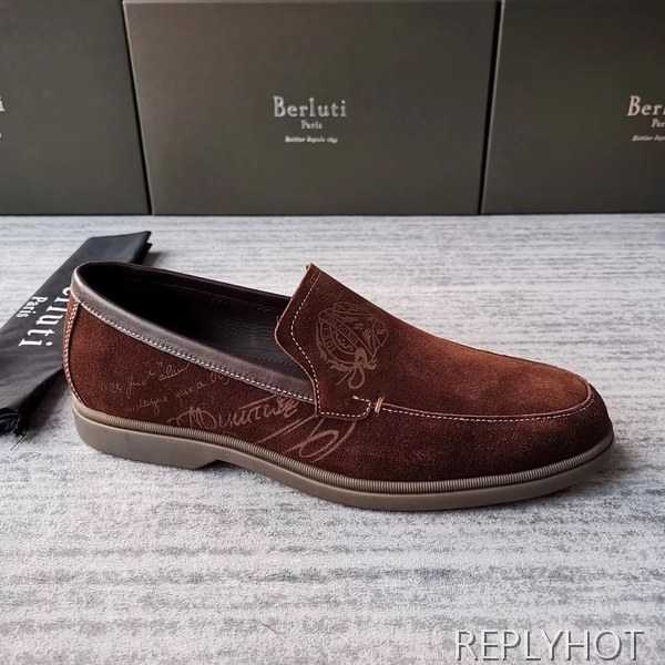 벨루티 2020 라티튜드 스크립토 스웨이드로퍼