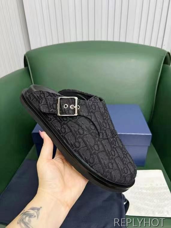 디올 2025 아쿠아 커버 슬리퍼 뮬 샌들 신발