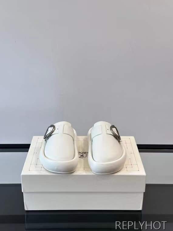 알렉산더맥퀸 2025 아크 클로그 샌들 슬리퍼 뮬 신발