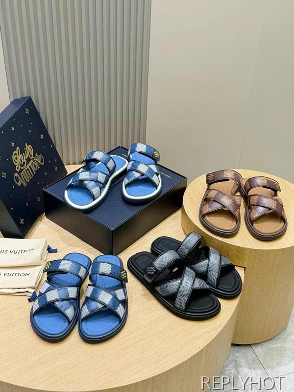 루이비통 2025 베니스 뮬 샌들 슬리퍼 신발