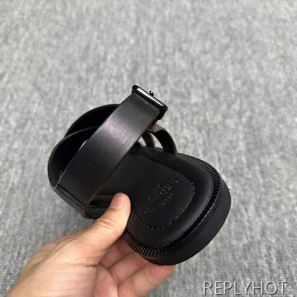 벨루티 2025  시프노스 패턴 가죽 샌들  신발