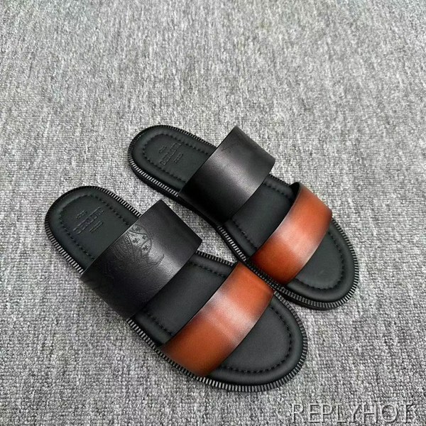 벨루티 2025 투스트랩 스크리토 가죽 샌들 슬리퍼 신발