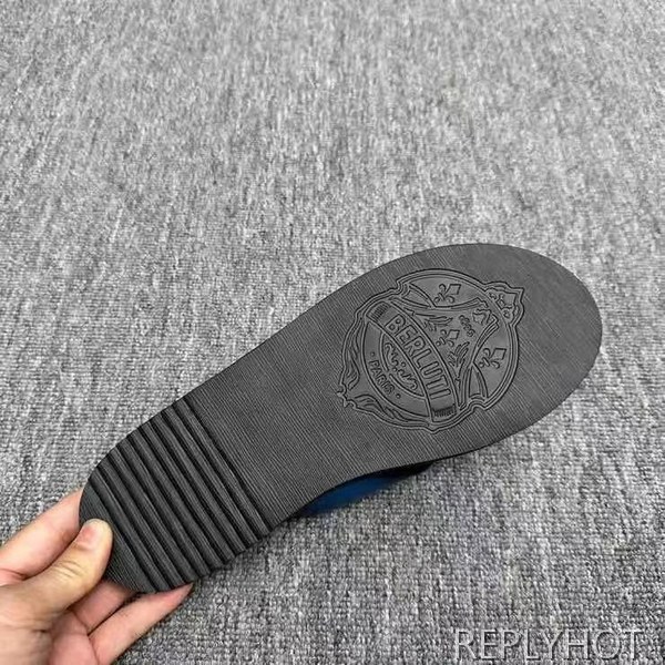 벨루티 2025 시프노스 스크리토 가죽 샌들 슬리퍼 신발