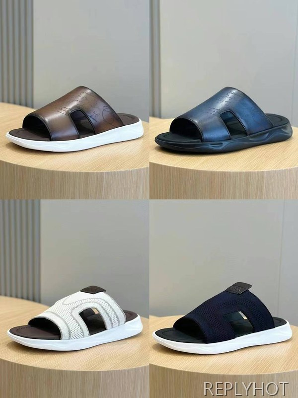 벨루티 2024 쉐도우 샌들 슬리퍼 신발