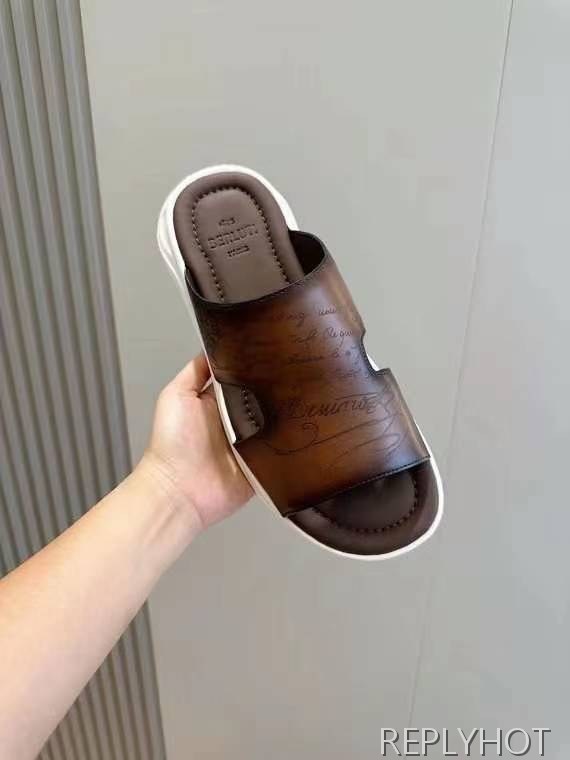 벨루티 2024 쉐도우 샌들 슬리퍼 신발